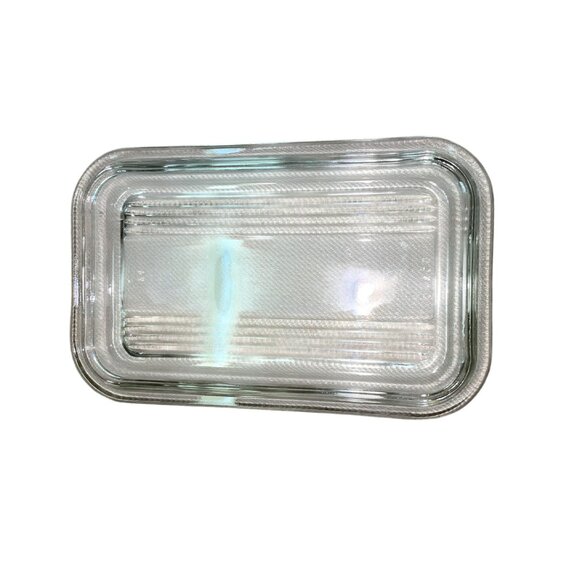 Vintage Pyrex Pink Gooseberry Refrigerator Dish w Lid Used USA Small Rectangle - Picture 16 of 16